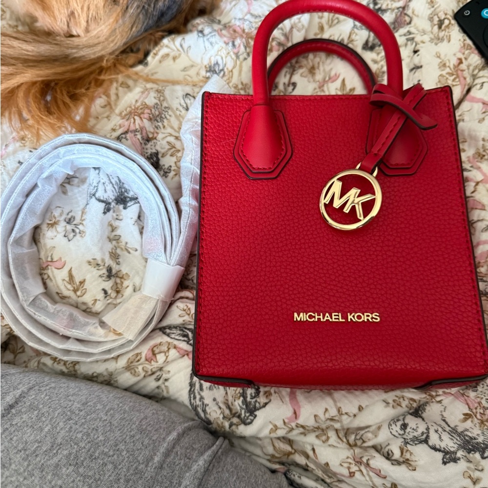 Michael Kors Cherry mini red crossbody